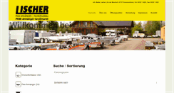 Desktop Screenshot of anhaenger-lischer.de